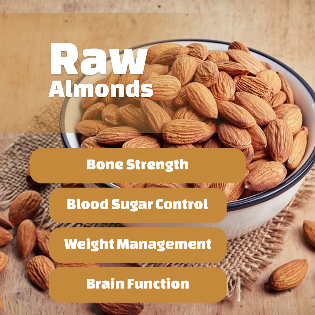 Raw Almonds