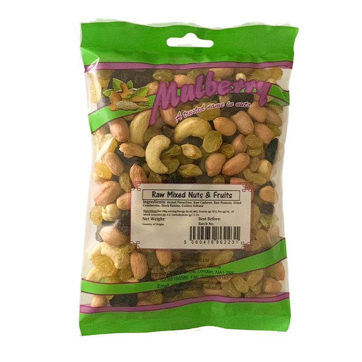 Raw Mixed Nuts & Fruits