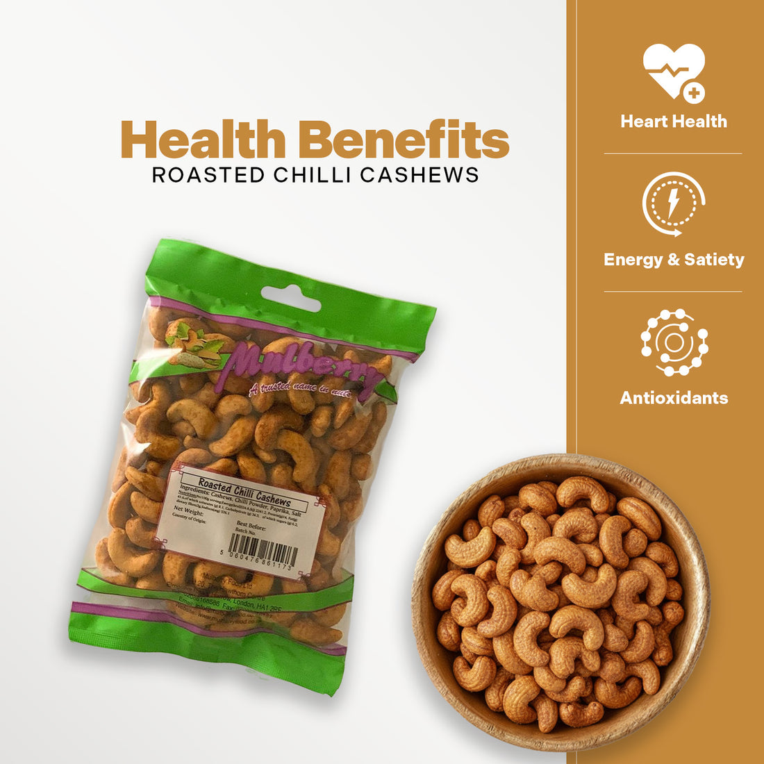 Roasted Chilli Cashews