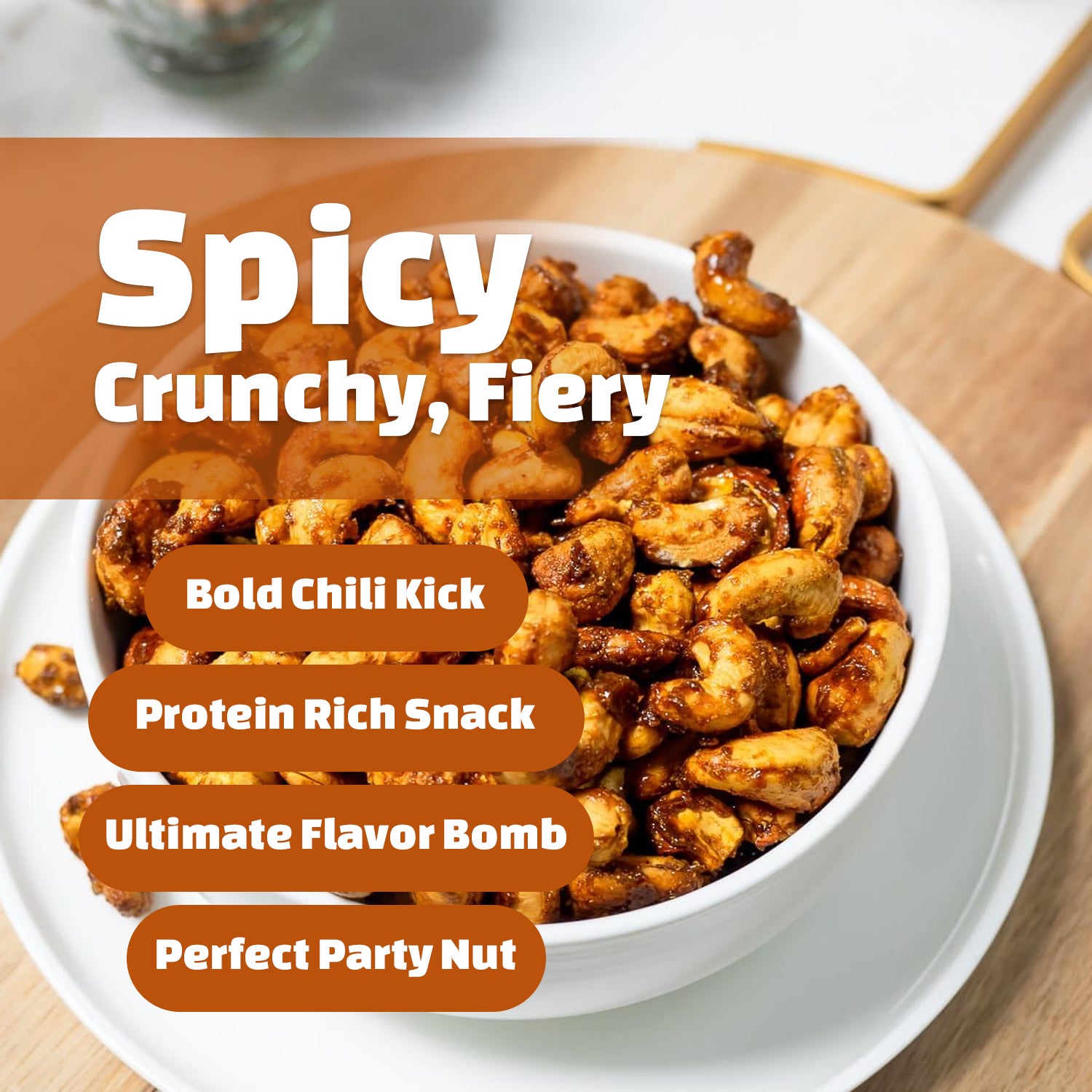 Roasted Chilli Cashews