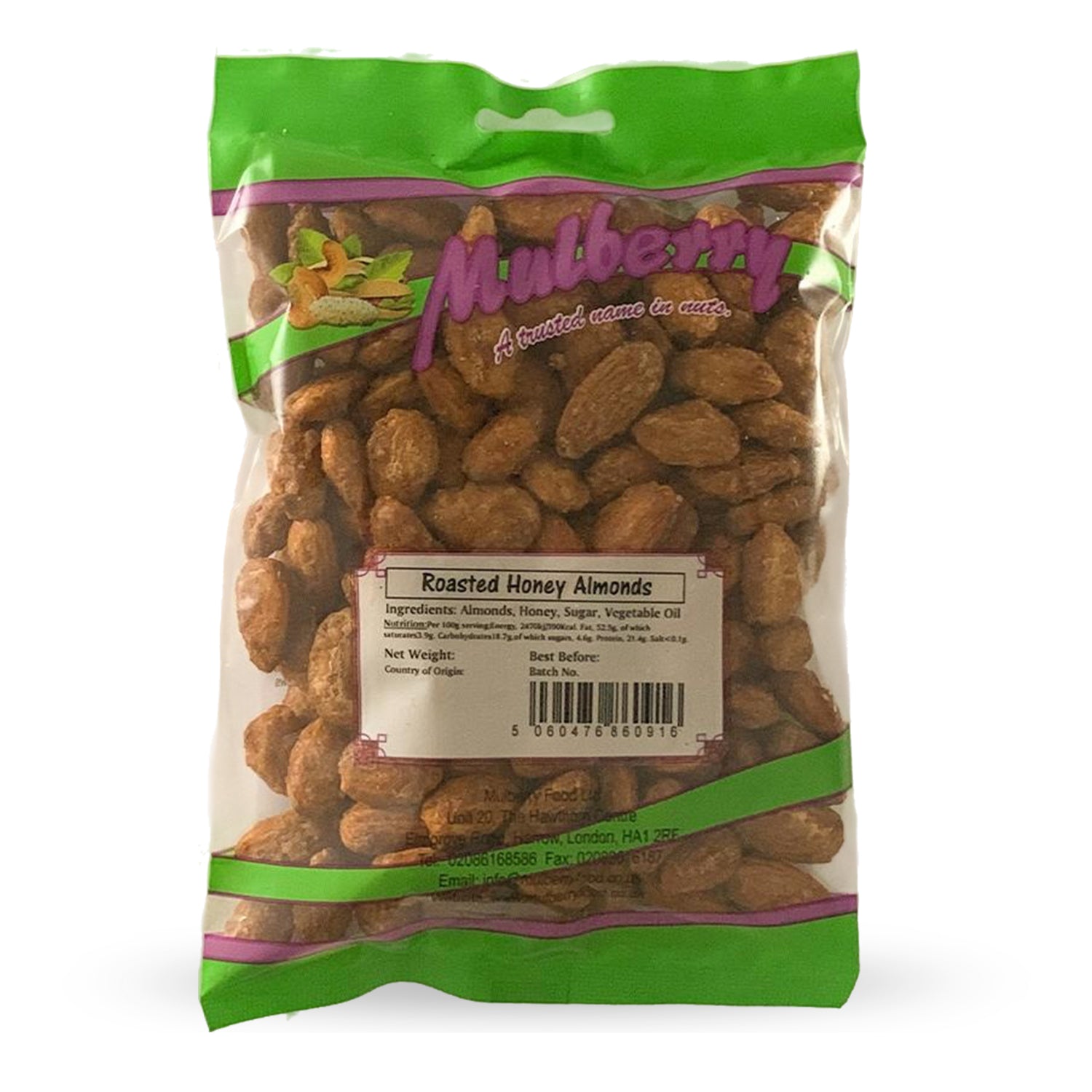 Roasted Honey Almonds