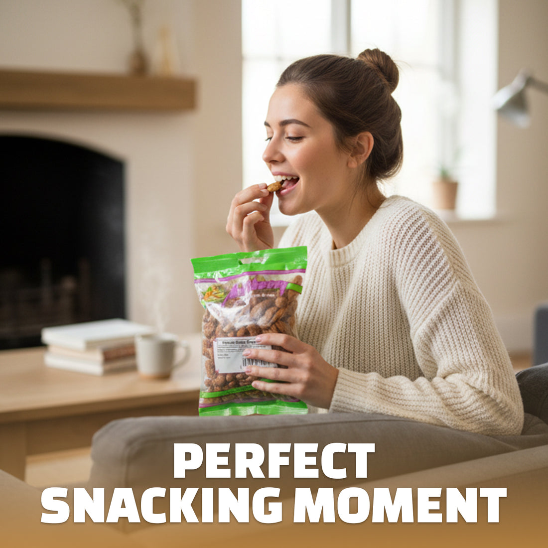 Roasted Honey Almonds