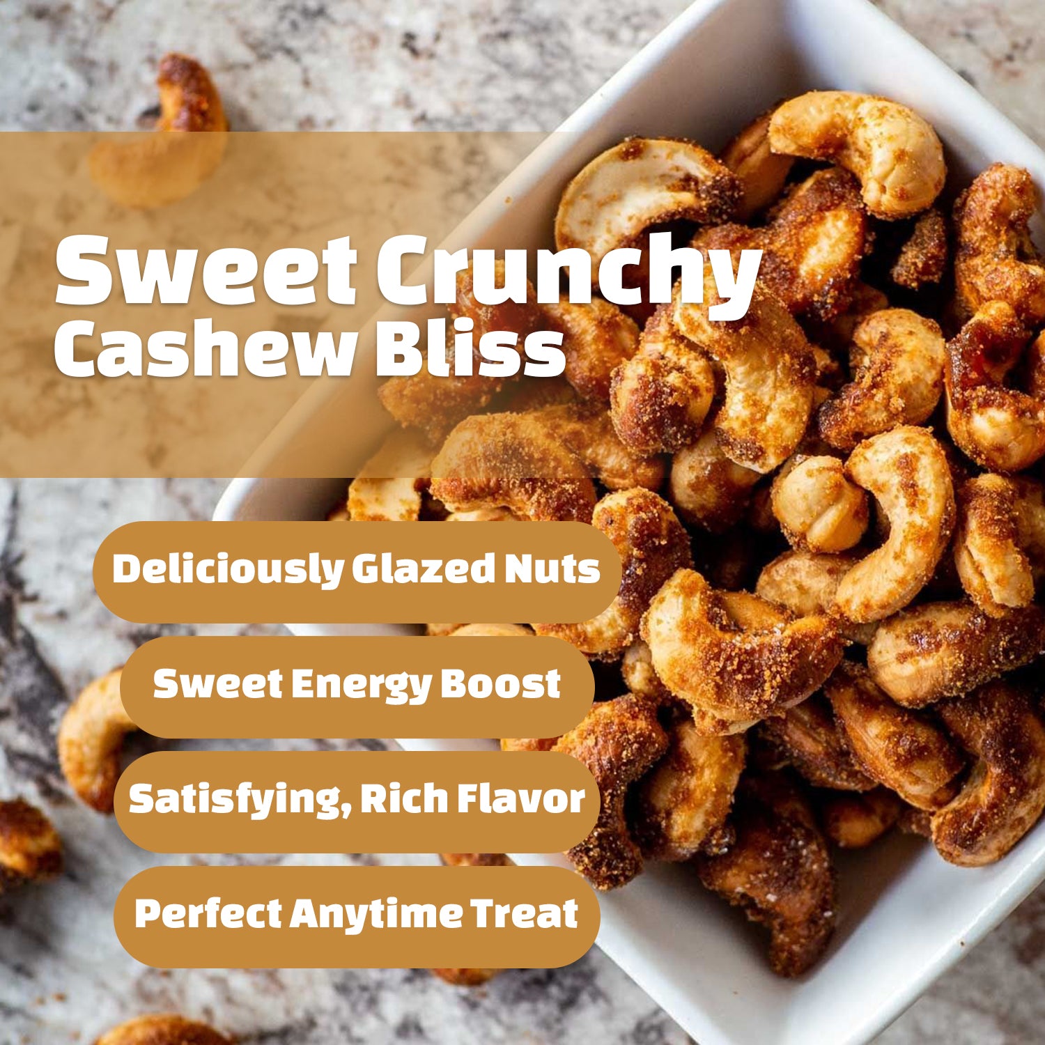 Roasted Honey Cashews