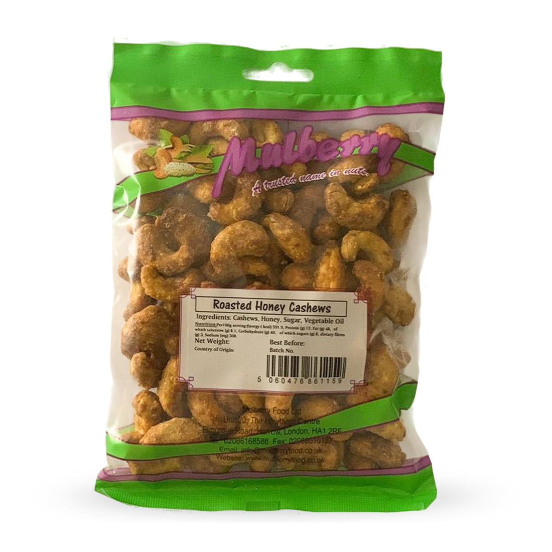Roasted Honey Cashews