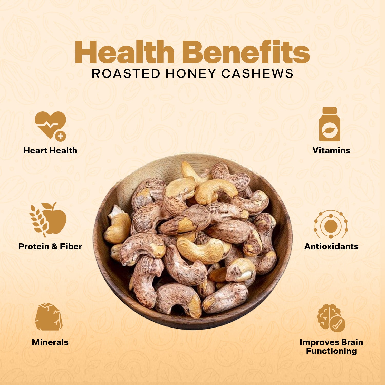 Roasted Honey Cashews