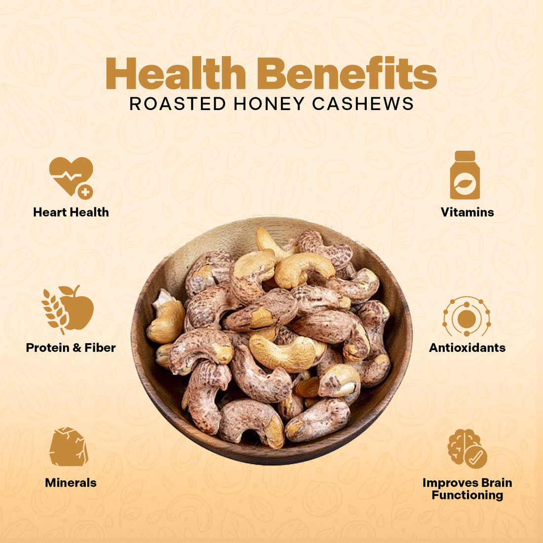 Roasted Honey Cashews