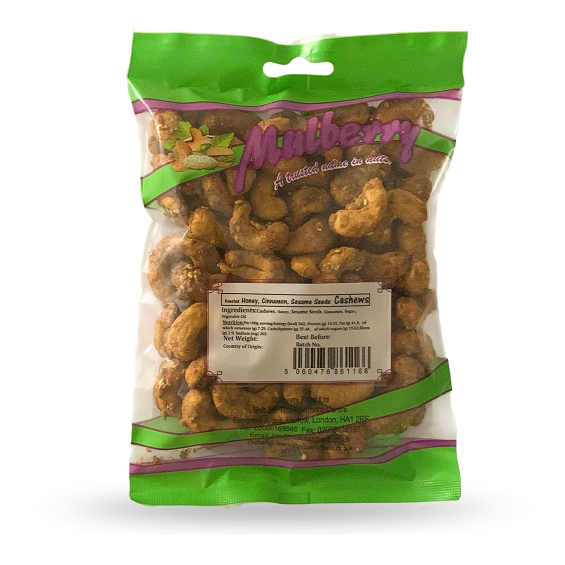 Honey, Cinnamon, Sesame Seeds Cashews