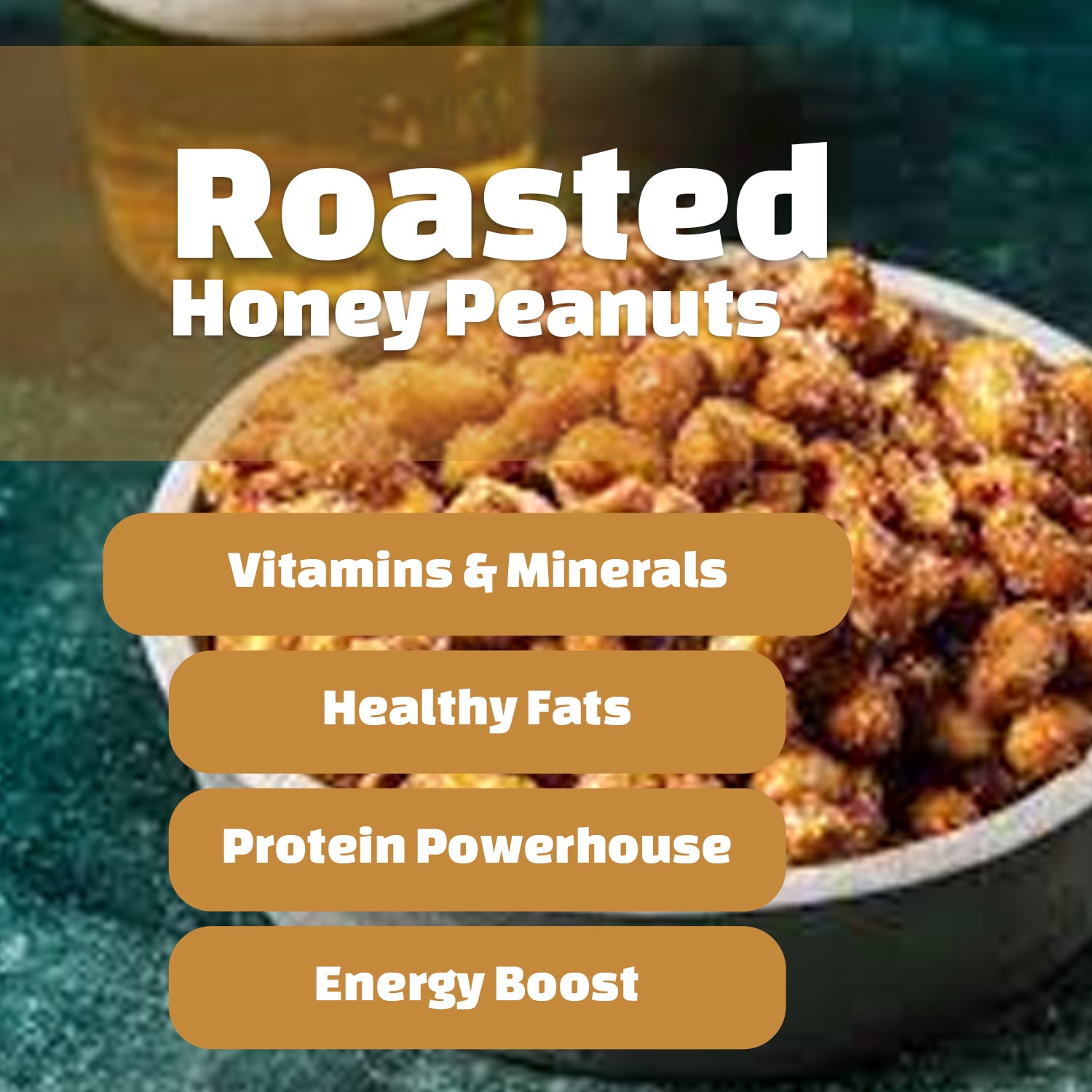 Roasted Honey Peanuts
