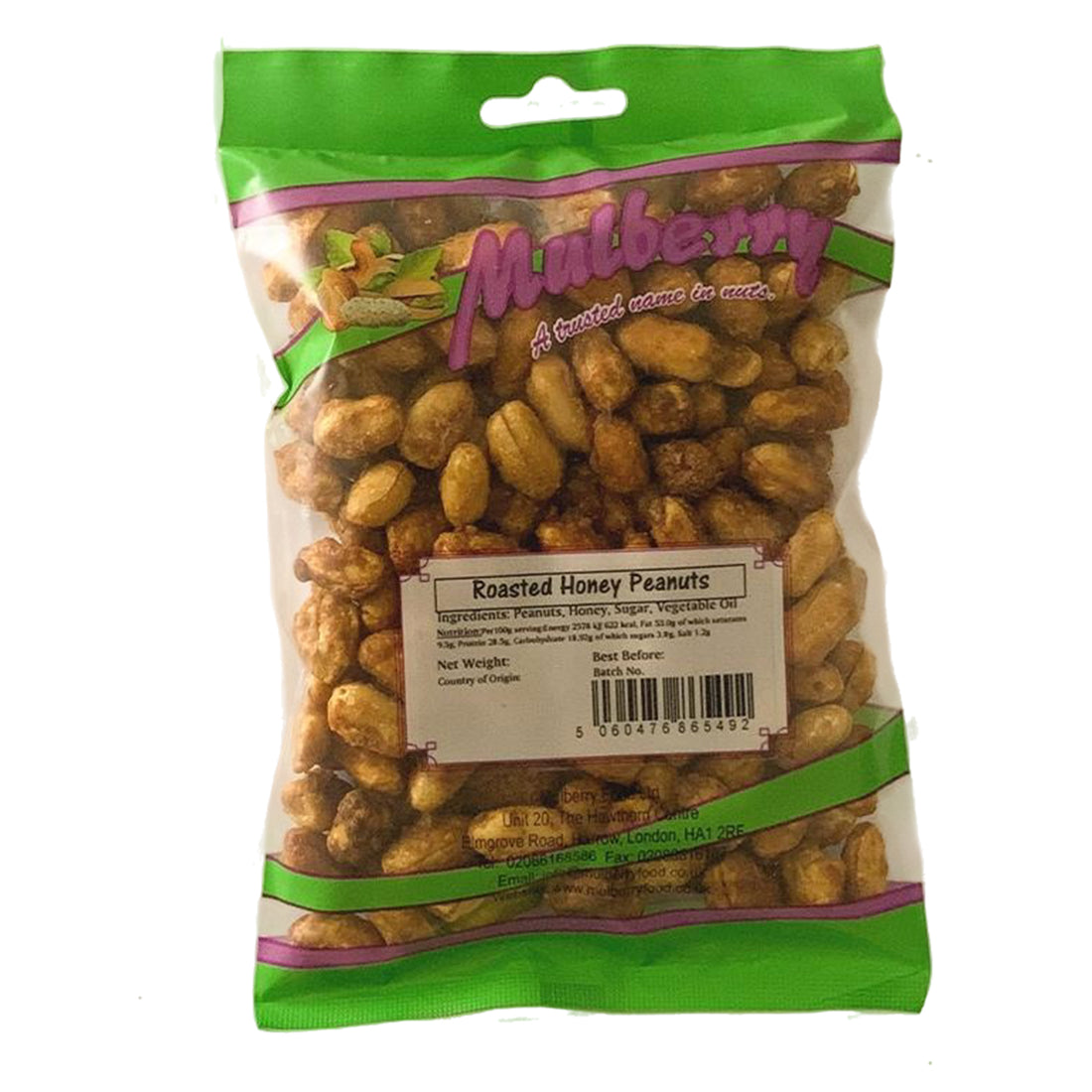 Roasted Honey Peanuts