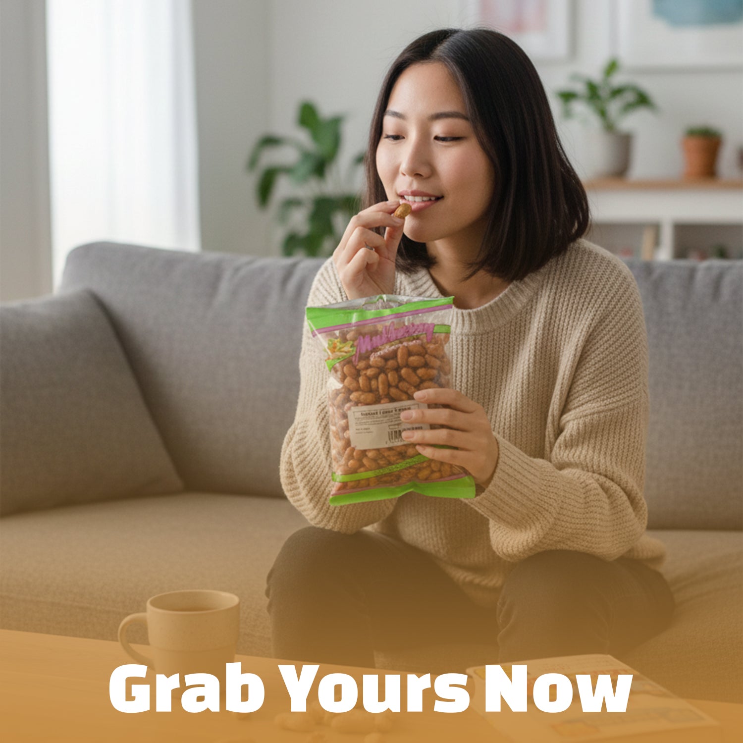 Roasted Lemon Peanuts