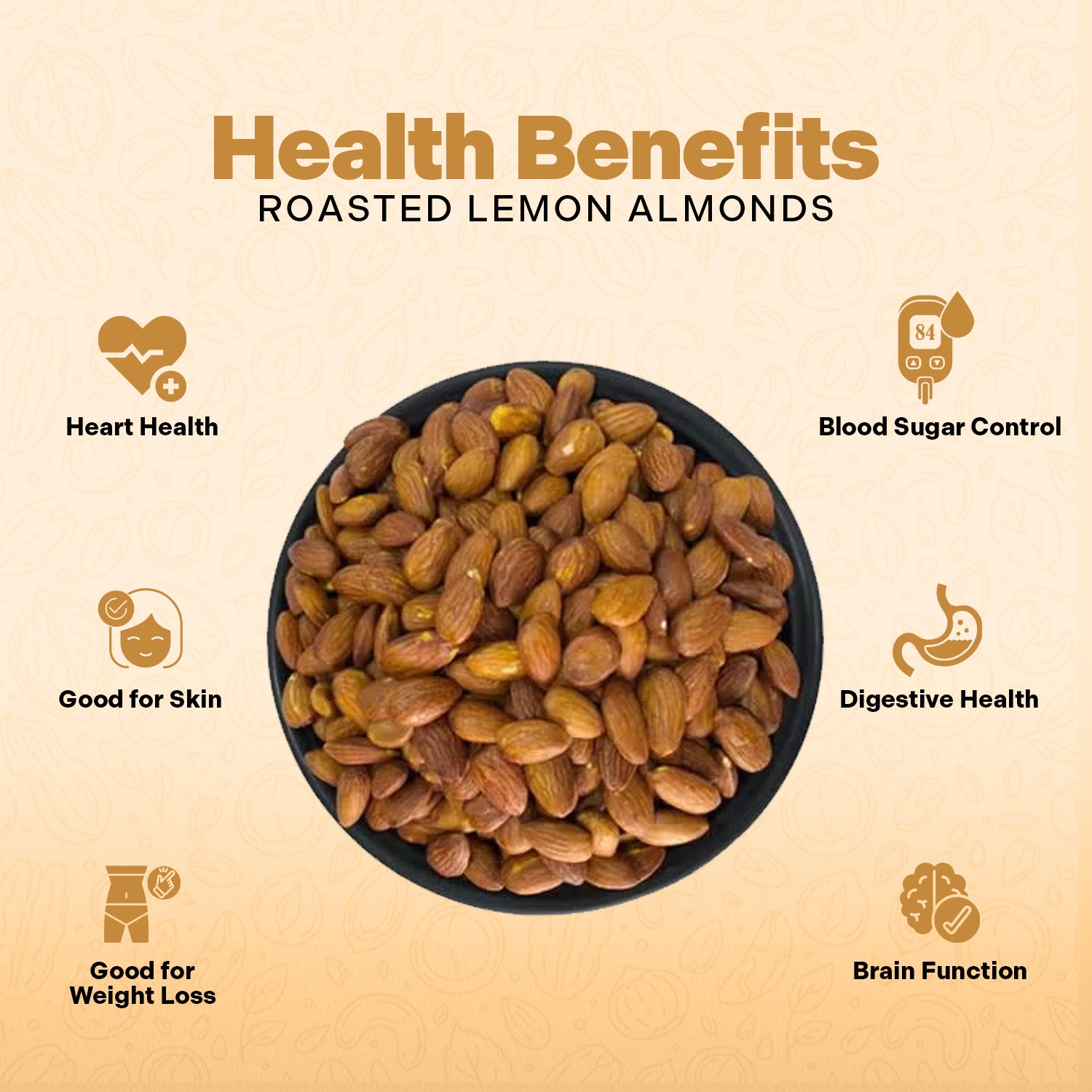 Roasted Lemon Almonds