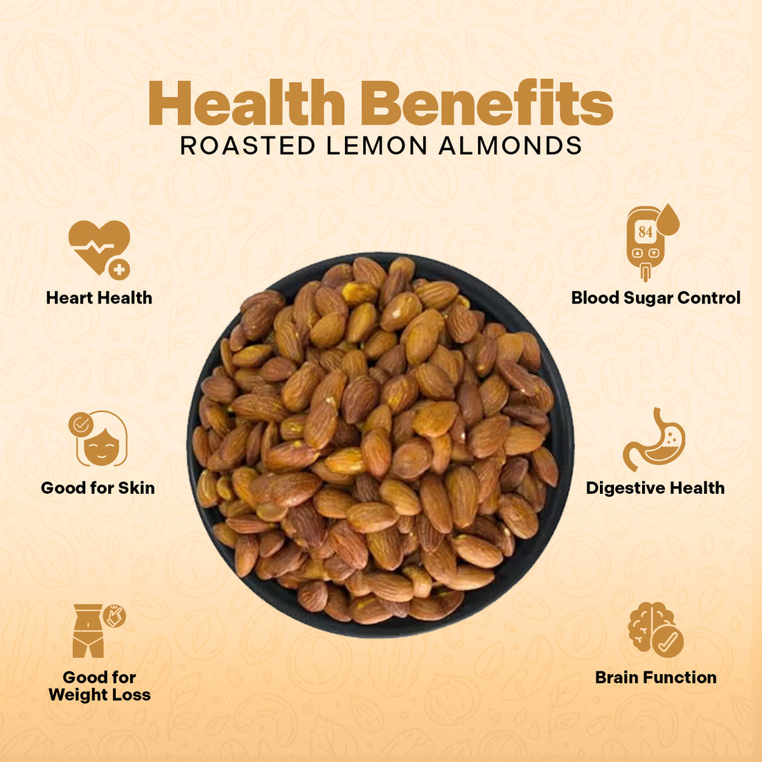 Roasted Lemon Almonds