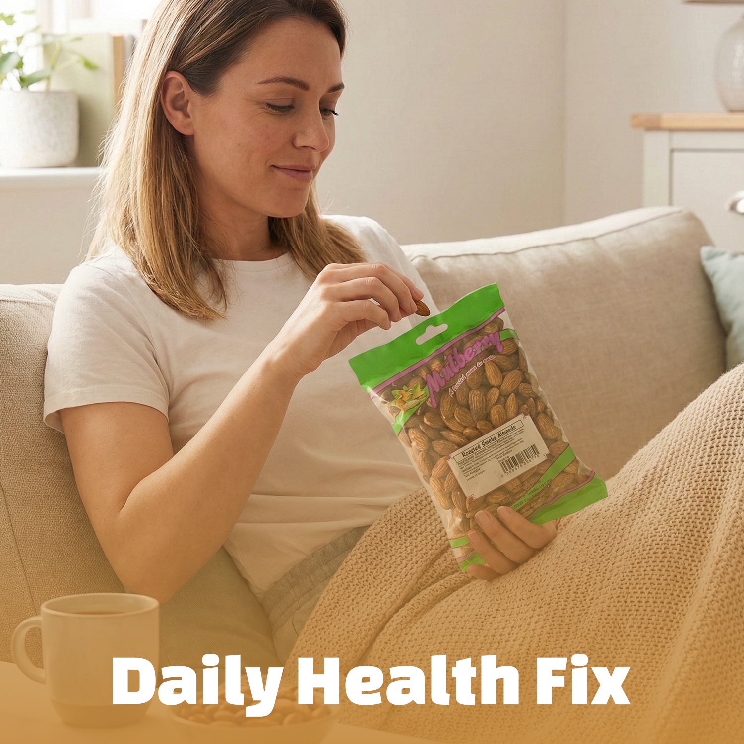 Roasted Smoked Almonds