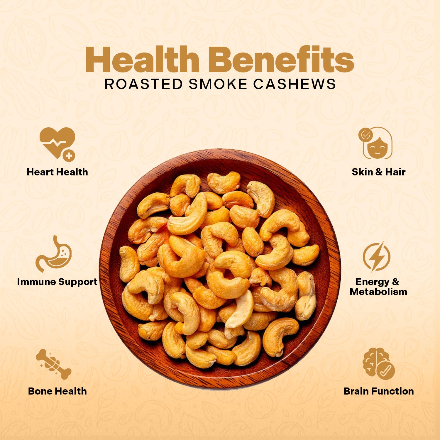 Roasted Smoke Cashews