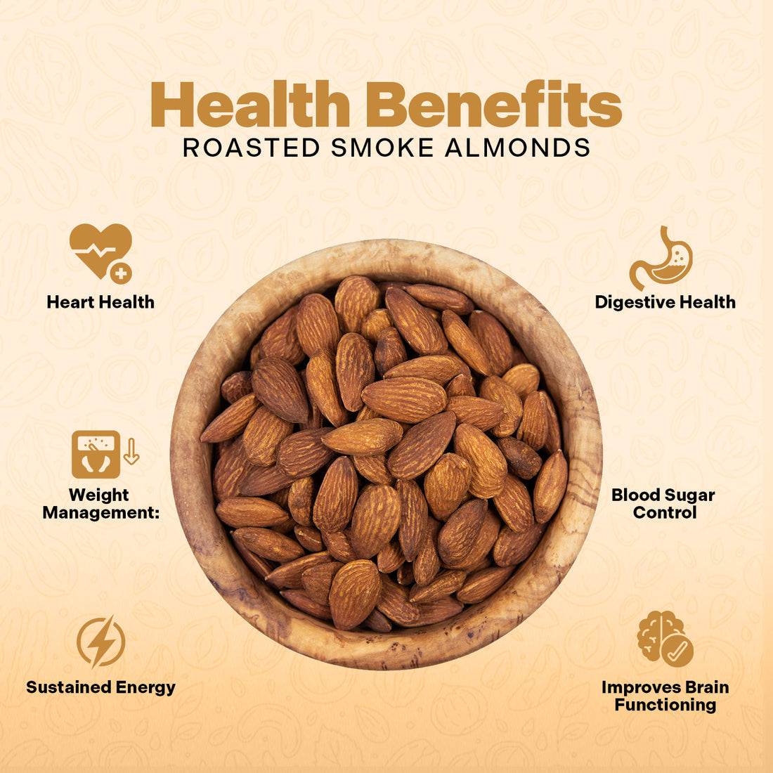 Roasted Smoked Almonds