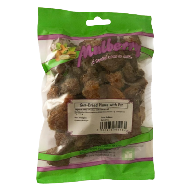 Sun-Dried Plums With Pit