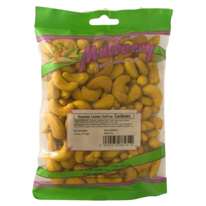 Roasted Saffron & Lemon Cashews