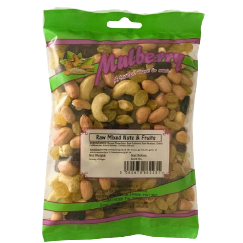 Raw Mixed Nuts & Fruits