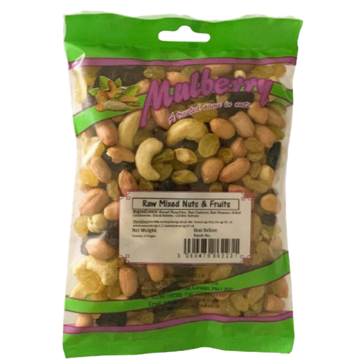 Raw Mixed Nuts & Fruits