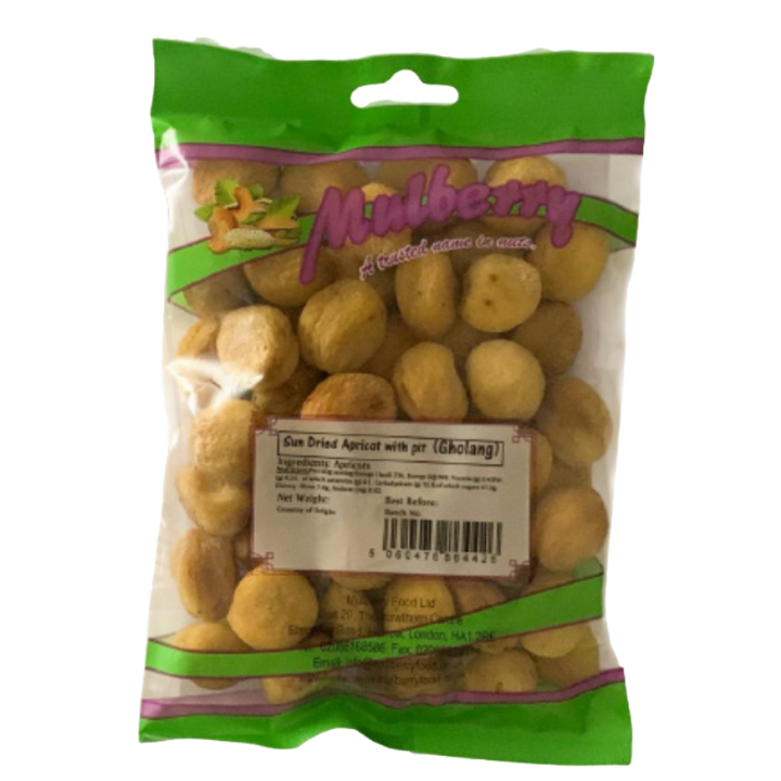 Sun Dried Apricots With Pit (Gholang)